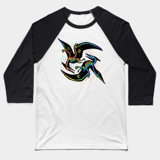 Fabulous Pterodactyls Baseball T-Shirt